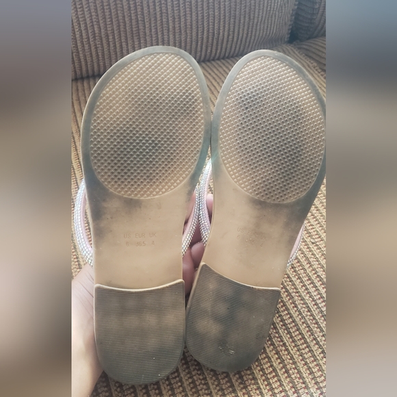 Pink Rhinestone Sandals - Picture 4 of 8